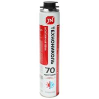 Пена монтажная пистолетная ТЕХНОНИКОЛЬ 70 PROFESSIONAL всесезонная