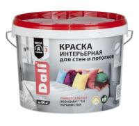 Краска интерьерная DALI бесцветная для колеровки база С 9 л
