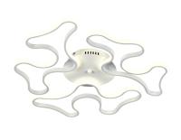 AMBRELLA.Светильник светодиод потол без пульта FL356/3 WH белый 81W 4200K 600*600*60