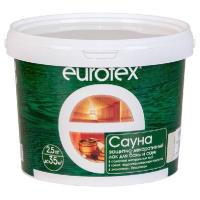 Лак для бань и саун EUROTEX 2,5 кг, (ДК)
