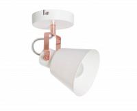 J-LIGHT.Светильник, E27*1*60W, 1232/1A белый/медь