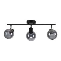 ЭКОНОМСВЕТ.Спот потолочный 20795/3BK GR, IP20/60W/Е14*3 (ЭИ)