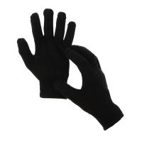 Перчатки х/б с ПВХ, черные, 4 нит/23см/класс 7,5 (10 пар)