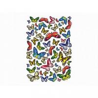 DECORETTO.Картинки самокл. Тропические бабочки, 500*700мм, (К+ДК)