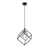 Светильник подвесной (подвес) PIVOLI Moon 5145-201 1 х Е14 40 Вт черный лофт - кантри потолочный