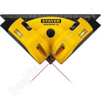 STAYER.Угольник лазерный для кафеля SQUARE-8, 8 м, точн. +/-0,4 мм/м