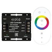 ECOLA.Контроллер д/ленты светодиодной, 18A/216W/12V, RFC18WESB, (ЭИ)