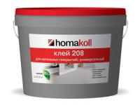 HOMAKOLL.Клей 208 для гибких напольных покрытий, 1,3кг, (ДК)