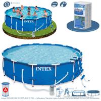 INTEX.Бассейн каркасный, 4,57мx1,22м (301)
