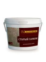 Покрытие декоративное ELITE-DECOR Старый замок белый 7 кг (Под заказ)