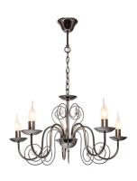 Silver Light Светильник, 5XЕ14X60W, 121.59.5 черный жемчуг