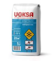 UOKSA.Реагент противогололедный Кристалл, 1кг
