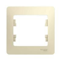 SCHNEIDER ELECTRIC.Рамка GLOSSA (1) бежевая, GSL000201, (ЭИ)