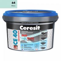 CERESIT.Замазка д/швов мята, CE 40 мята, 2кг, (ДК)