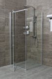 ERLIT.Ограждение душевое квадратное ER10109H-C1, 900*900*2000мм, (Под заказ)