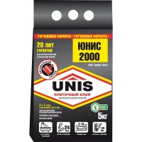 Клей для плитки UNIS 2000 5 кг