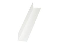 CRYSTAL.Уголок ПВХ прозрачный 2700х20х20, (ДК)