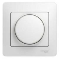 SCHNEIDER ELECTRIC.Диммер GLOSSA 300Вт белый, (ЭИ)