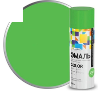Эмаль аэрозоль ЛАКРА Color универсальная зеленая (37) 520мл, (ДК)