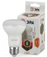 ЭРА.Лампа светодиод, R63/8Вт/2700К/E27/560Лм, рефлектор