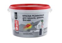 Краска резиновая DALI серый графит  3кг, (ДК)