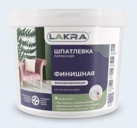 Шпатлевка ЛАКРА латексная финишная выравнивающая д/гипсокартона 3 кг (ДК)