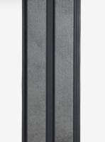 Панель ПВХ КОМФОРТ Реечная Бетон Лофт темный 125х3000мм, (ДК)