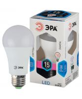 ЭРА.Лампа светодиод, А60/15Вт/E27/4000/1200Лм, груша/LED A60-15W-840-E27