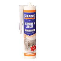 Клей монтажный KRASS для стиропора и панелей белый 300 мл (К+ДК)