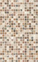 PIEZAROSA.Плитка стен. керам. Мозаика Нео коричневая тёмная, 250*400мм, 1,5м2, (ДК)