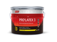 Краска акриловая PARADE интерьер латекс бел полумат Е3 база А 0,9 л, (ДК)