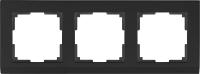 WERKEL.Рамка черный, (3), WL04-Frame-03-black, (Под заказ)