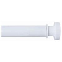 Карниз для ванной IDDIS телескопический белый 110-200 см