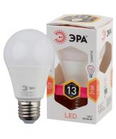 ЭРА.Лампа светодиод, А60/13Вт/E27/2700/1140Лм, груша LED A60-13W-827-E27