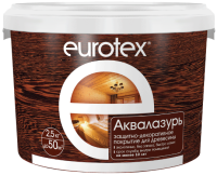 Лак акриловый EUROTEX Аквалазурь Ваниль 2,5 кг, (ДК)