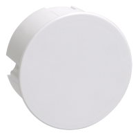 IEK.Коробкa монтажная, d80*40/крышка лапки,UKG01-080-040-000-M, (ЭИ+К)