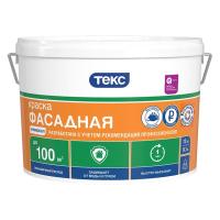 Краска фасадная ТЕКС Универсал белая база А 13 кг