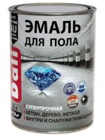 Эмаль для пола  акриловая  DALI  база А белая  0,9кг, (ДК)