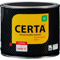Эмаль термостойкая антикорозийная CERTA до 800С красно-коричневая 0,4 кг