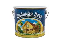 Пропитка для защиты древесины ЛЮБИМАЯ ДАЧА Махагон 2,7 л, (ДК)
