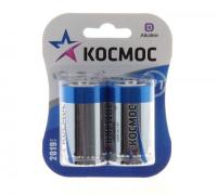 КОСМОС.Батарейка 2шт LR/20,KOCLR20MAX2BL