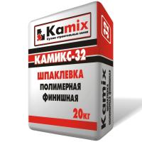 Шпаклевка полимерная КАМИКС-32, 20 кг белая