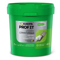 Покрытие декоративное ЛАКРА PROFIT фактурное эффект шуба белая 25 кг (Под заказ)