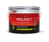 Краска акриловая PARADE интерьер латекс бел шелк Е7 база А 9 л, (ДК)