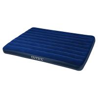 INTEX.Кровать флок, Classic Downy, 152x203x22см (301)