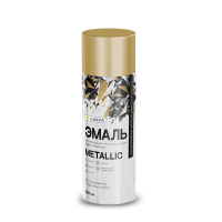 Эмаль аэрозоль ЛАКРА Metallic металлик золото (35) 520мл, (ДК)