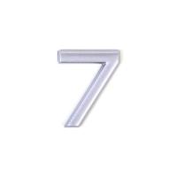LARVIJ.Цифра из цинка самоклеющаяся 7, (ДК+К)