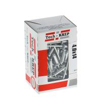 TECH-KREP.Заклепка 100шт, 4,0х14мм