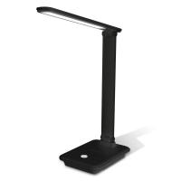AMBRELLA.Светильник настольный с диммером DE503 BK черный LED 3000-6400K 9W (ЭИ)