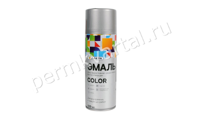 Эмаль аэрозоль ЛАКРА Color универсальная серая (301) 520мл, (ДК)
